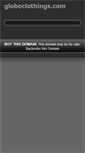 Mobile Screenshot of globeclothings.com